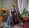 VK 4007 Linen Printed Daily Wear Sarees Wholesale Suppliers In Mumbai